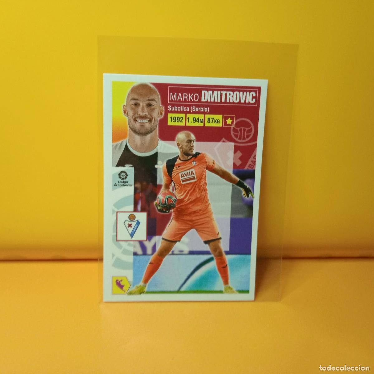 Cromos de f&uacute;tbol: EDICIONES ESTE 2020 2021 20 21 S.D EIBAR DMITROVIC 2 - Foto 1