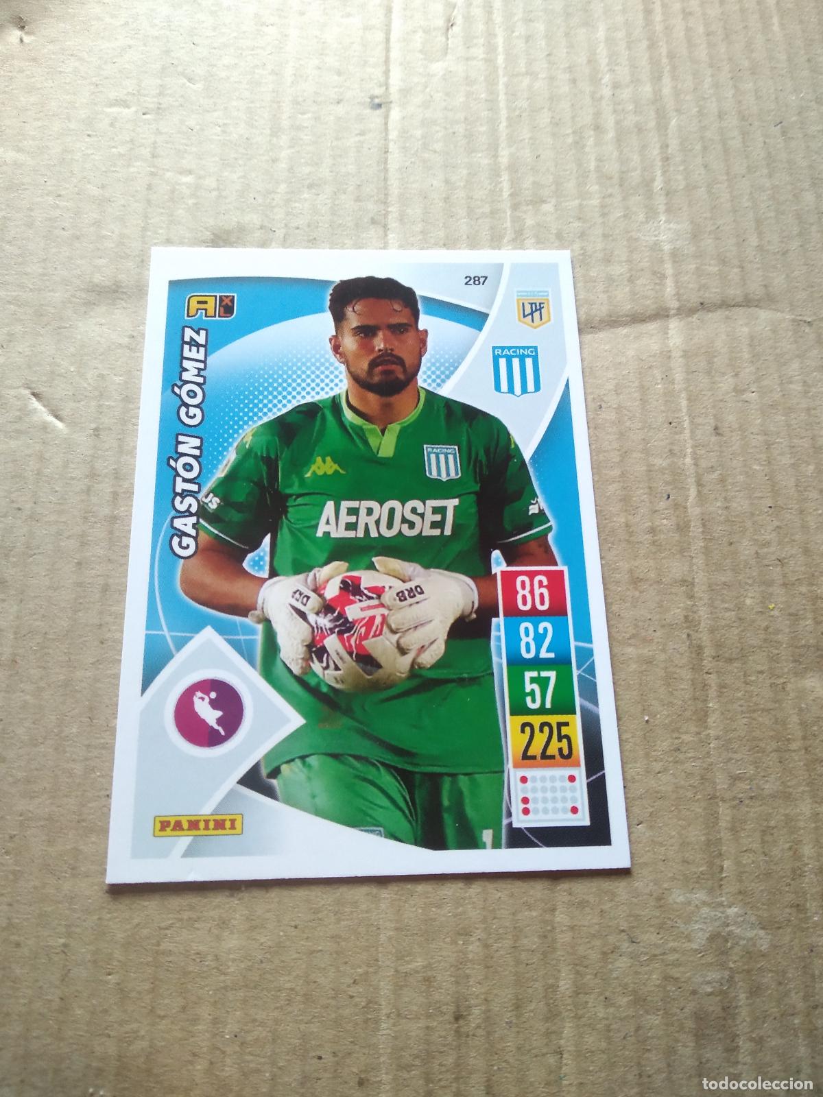 Cromos de F&uacute;tbol: 287 GASTON GOMEZ RACING CROMO FUTBOL ARGENTINO 21-22 PANINI LIGA ARGENTINA 2021-2022