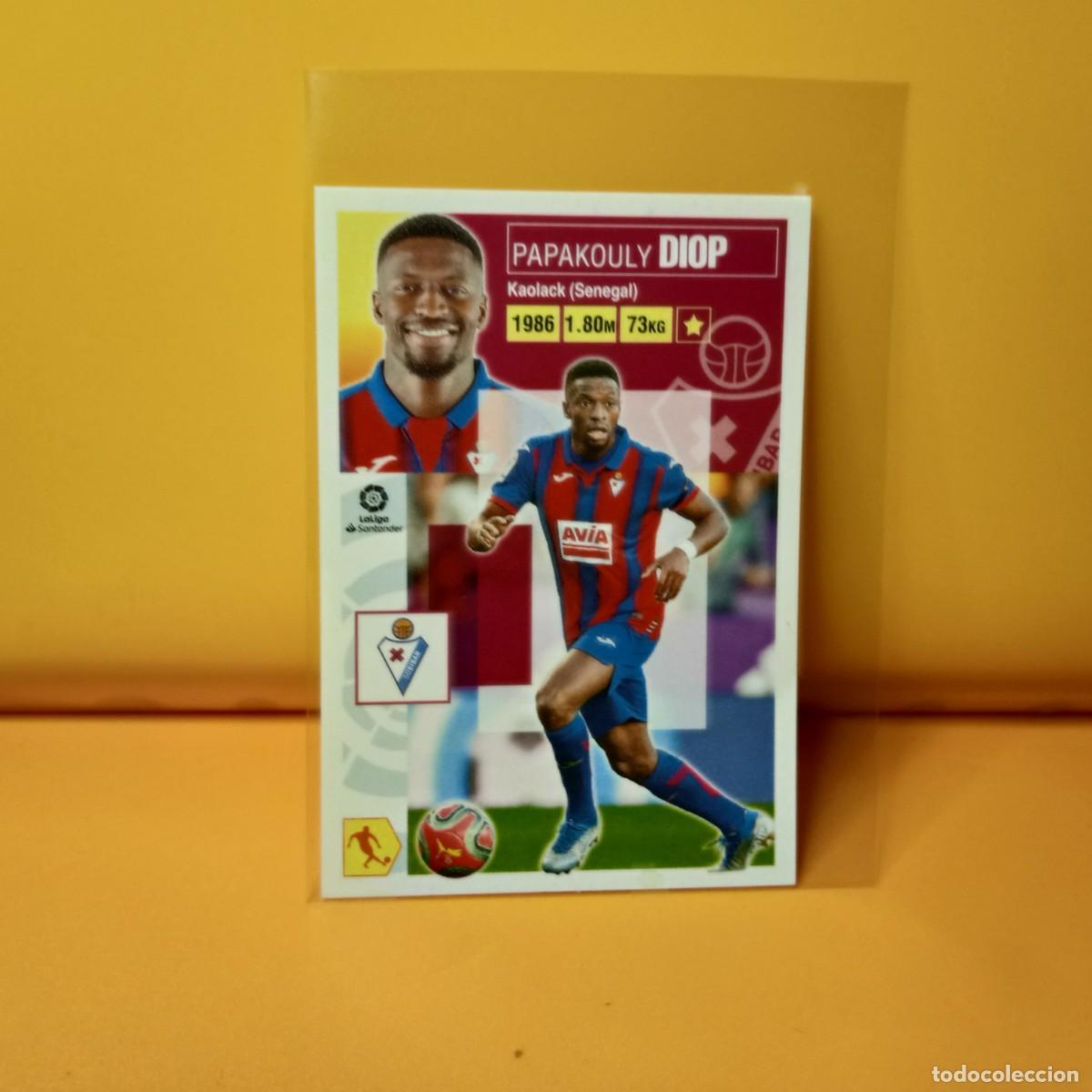 Cromos de f&uacute;tbol: EDICIONES ESTE 2020 2021 20 21 S.D EIBAR DIOP 10 - Foto 1