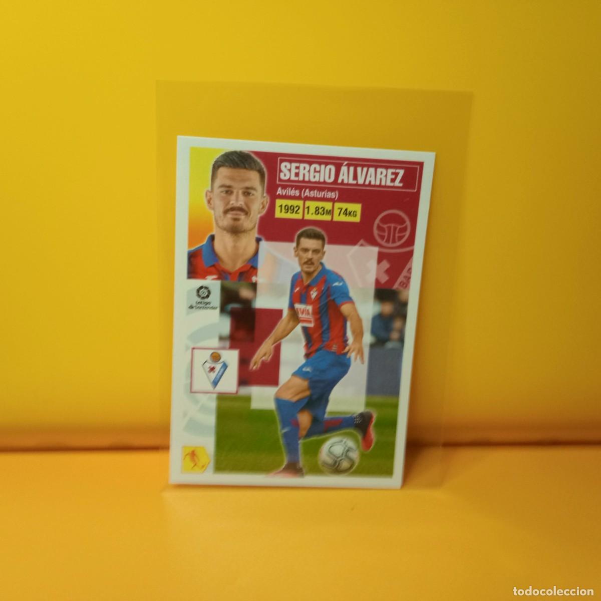 Cromos de F&uacute;tbol: EDICIONES ESTE 2020 2021 20 21 S.D EIBAR SERGIO &Aacute;LVAREZ 11