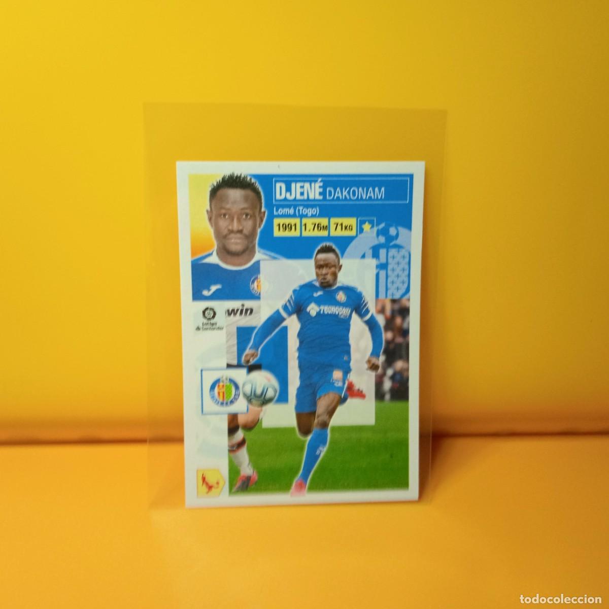 Cromos de F&uacute;tbol: EDICIONES ESTE 2020 2021 20 21 GETAFE C.F DJEN&Eacute; 7
