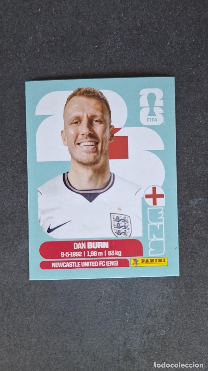 Cromos de F&uacute;tbol: L1 DAN BURN SELECCION INGLATERRA 8 MUNDIAL FIFA WORLD CUP 2026 PANINI NUNCA PEGADO SIN PEGAR