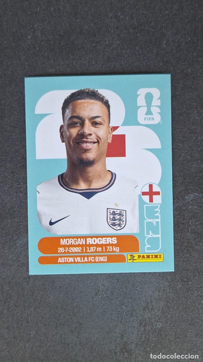 Cromos de F&uacute;tbol: L1 ROGERS SELECCION INGLATERRA 14 MUNDIAL FIFA WORLD CUP 2026 PANINI NUNCA PEGADO SIN PEGAR