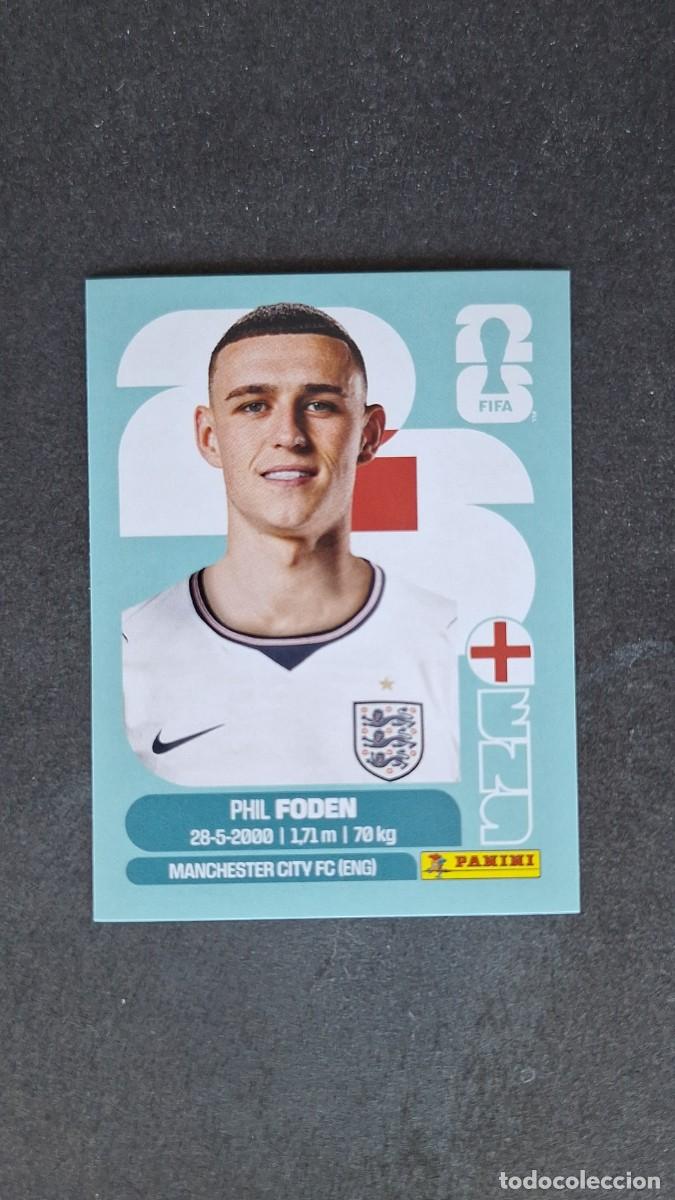 Cromos de F&uacute;tbol: L1 FODEN SELECCION INGLATERRA 16 MUNDIAL FIFA WORLD CUP 2026 PANINI NUNCA PEGADO SIN PEGAR