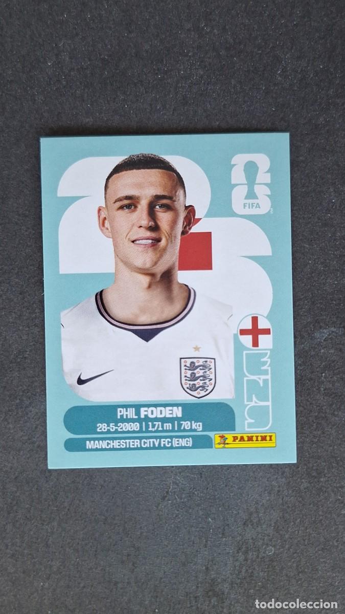 Cromos de F&uacute;tbol: L1 FODEN SELECCION INGLATERRA 16 MUNDIAL FIFA WORLD CUP 2026 PANINI NUNCA PEGADO SIN PEGAR