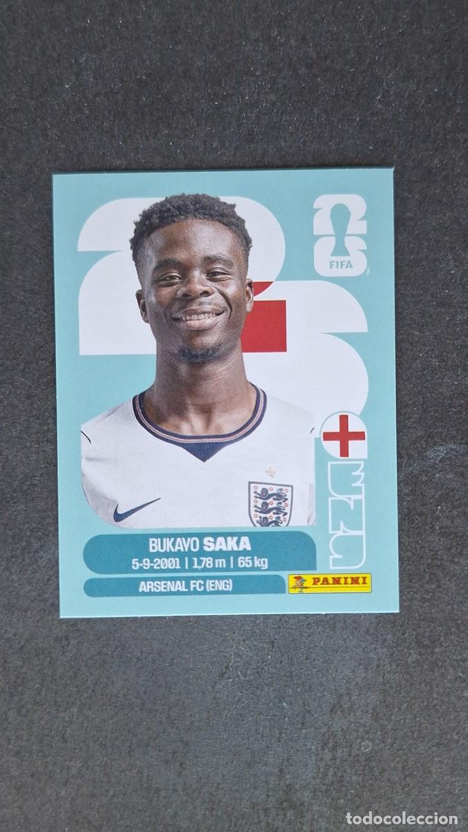 Cromos de F&uacute;tbol: L1 SAKA SELECCION INGLATERRA 17 MUNDIAL FIFA WORLD CUP 2026 PANINI NUNCA PEGADO SIN PEGAR