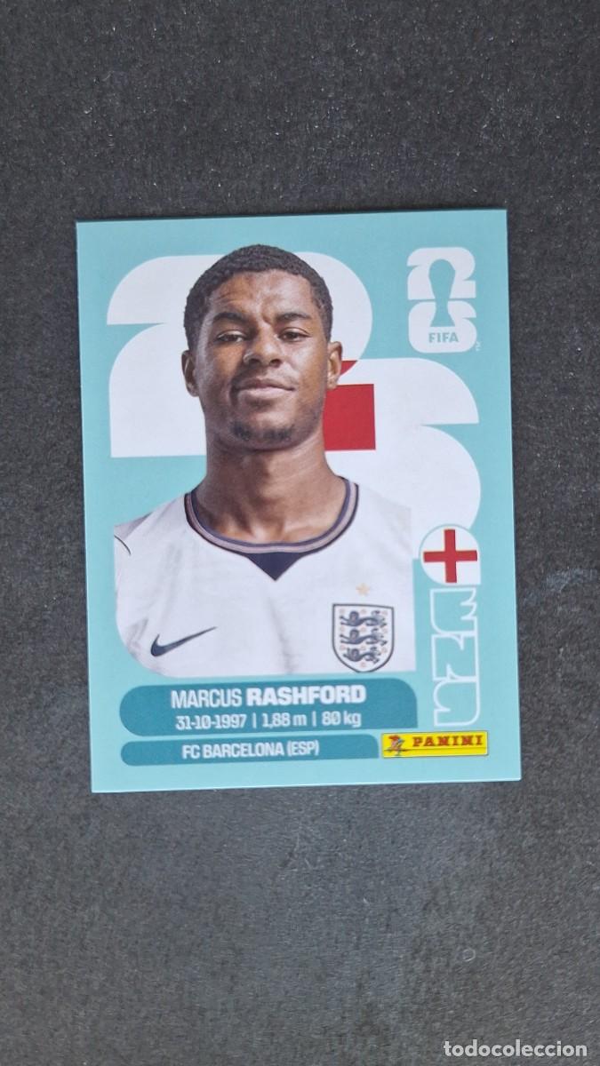 Cromos de F&uacute;tbol: L1 RASHFORD SELECCION INGLATERRA 19 MUNDIAL FIFA WORLD CUP 2026 PANINI NUNCA PEGADO SIN PEGAR