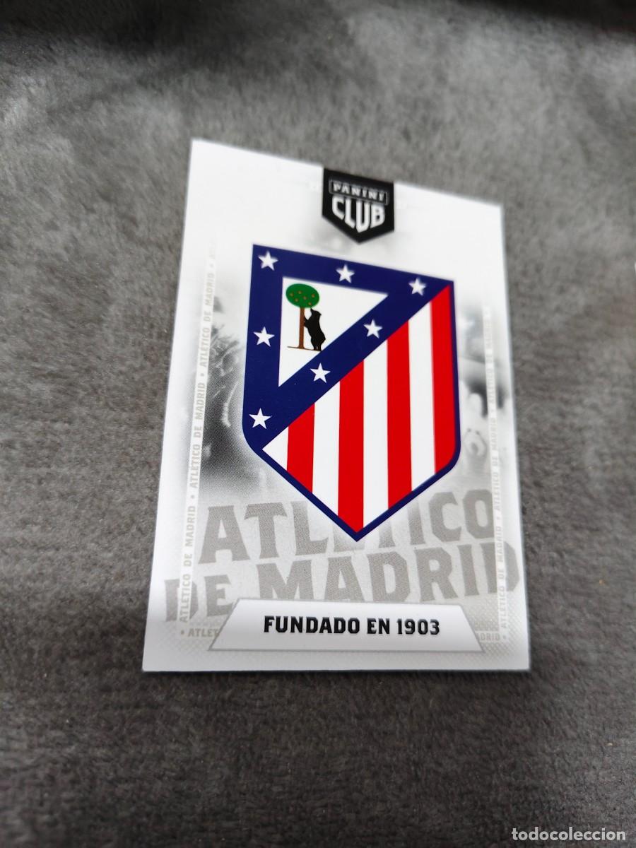Cromos de F&uacute;tbol: 1 PANINI CLUB ATLETICO DE MADRID 25 26 ESCUDO ADN 2025 2026