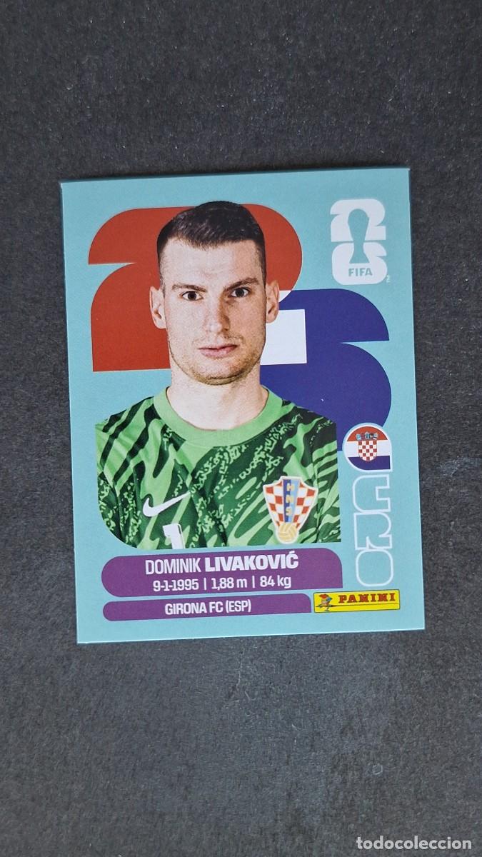 Cromos de F&uacute;tbol: L1 LIVAKOVIC SELECCION CROACIA 2 MUNDIAL FIFA WORLD CUP 2026 PANINI NUNCA PEGADO SIN PEGAR