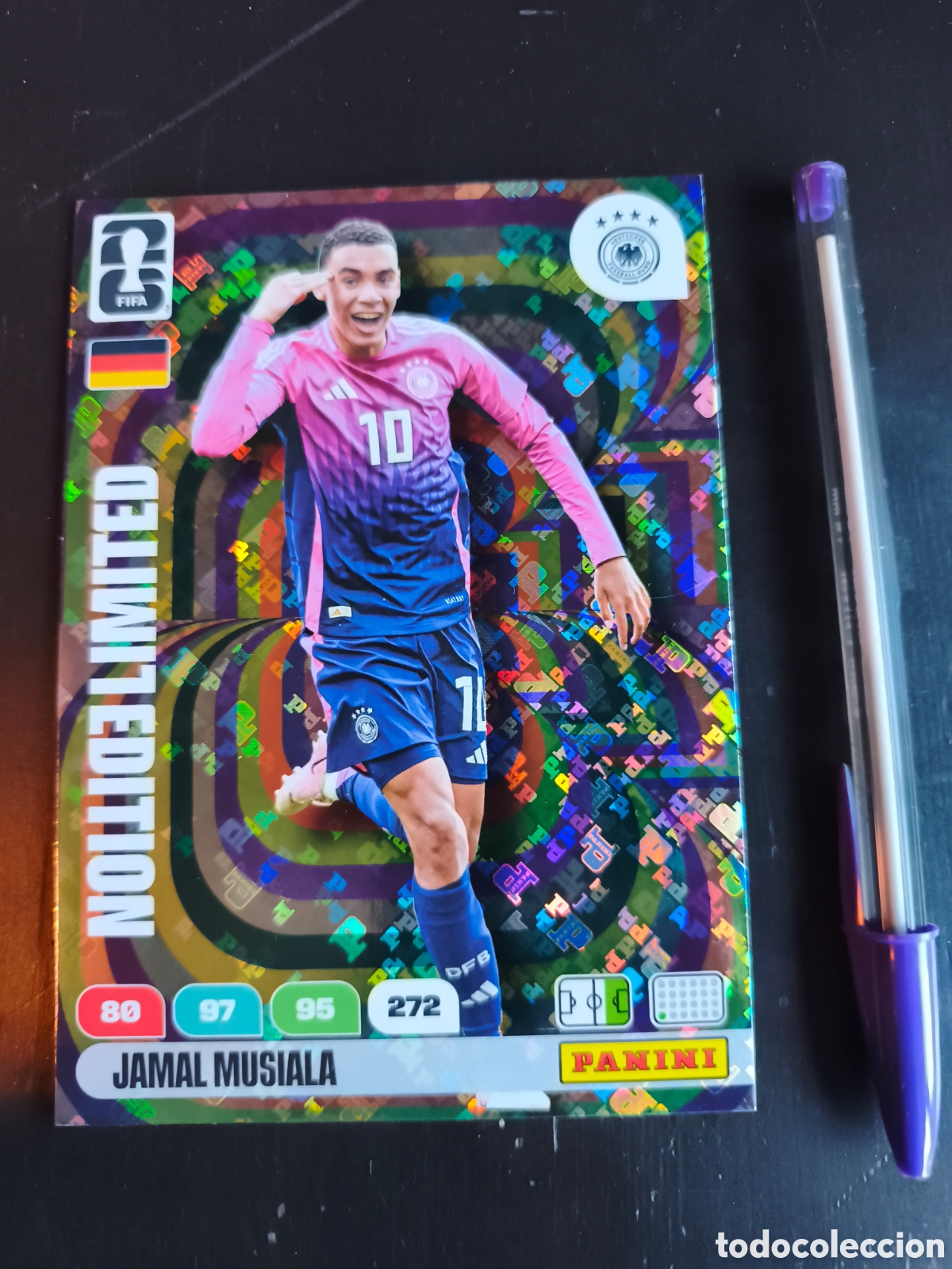 Cromos de F&uacute;tbol: FIFA WOLRD CUP 2026 JAMAL MUSIALA CARTA GRANDE XXL