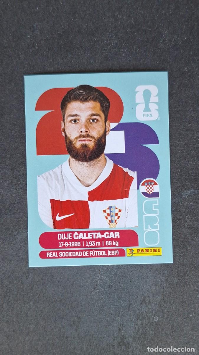 Cromos de F&uacute;tbol: L1 CALETA-CAR SELECCION CROACIA 3 MUNDIAL FIFA WORLD CUP 2026 PANINI NUNCA PEGADO SIN PEGAR