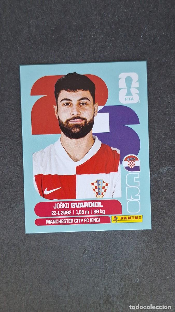 Cromos de F&uacute;tbol: L1 GVARDIOL SELECCION CROACIA 4 MUNDIAL FIFA WORLD CUP 2026 PANINI NUNCA PEGADO SIN PEGAR