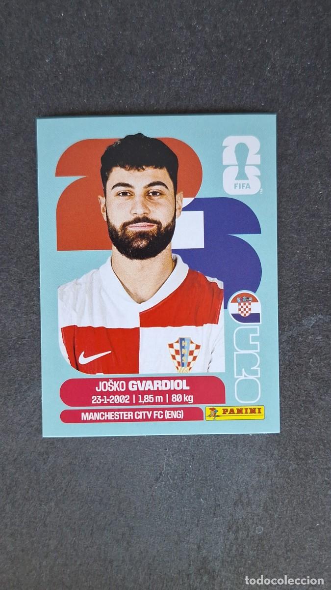 Cromos de F&uacute;tbol: L1 GVARDIOL SELECCION CROACIA 4 MUNDIAL FIFA WORLD CUP 2026 PANINI NUNCA PEGADO SIN PEGAR