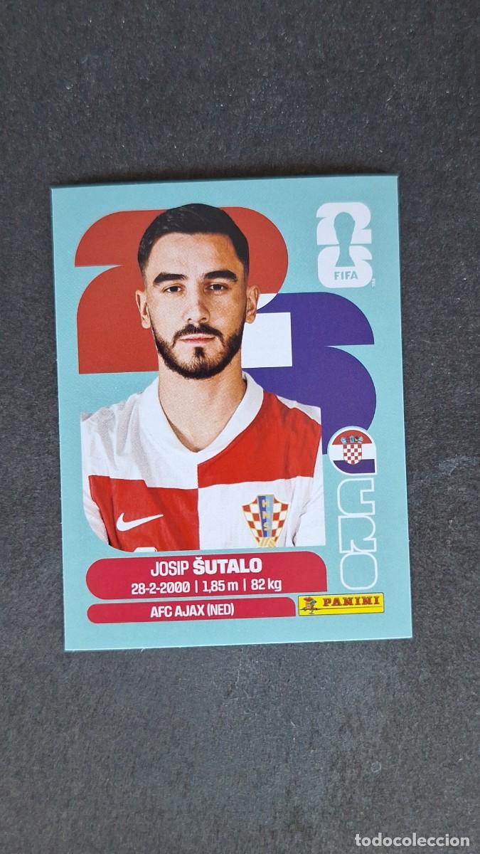 Fu&szlig;ball-Sticker: L1 SUTALO SELECCION CROACIA 7 MUNDIAL FIFA WORLD CUP 2026 PANINI NUNCA PEGADO SIN PEGAR