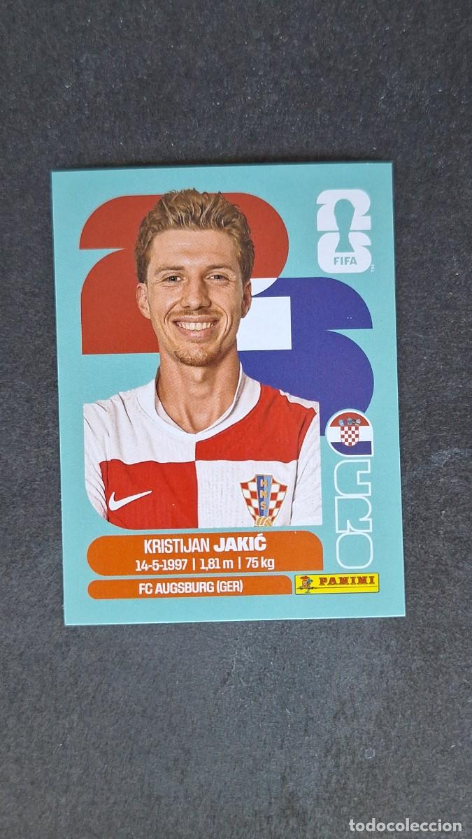 Cromos de Futebol: L1 JAKIC SELECCION CROACIA 8 MUNDIAL FIFA WORLD CUP 2026 PANINI NUNCA PEGADO SIN PEGAR