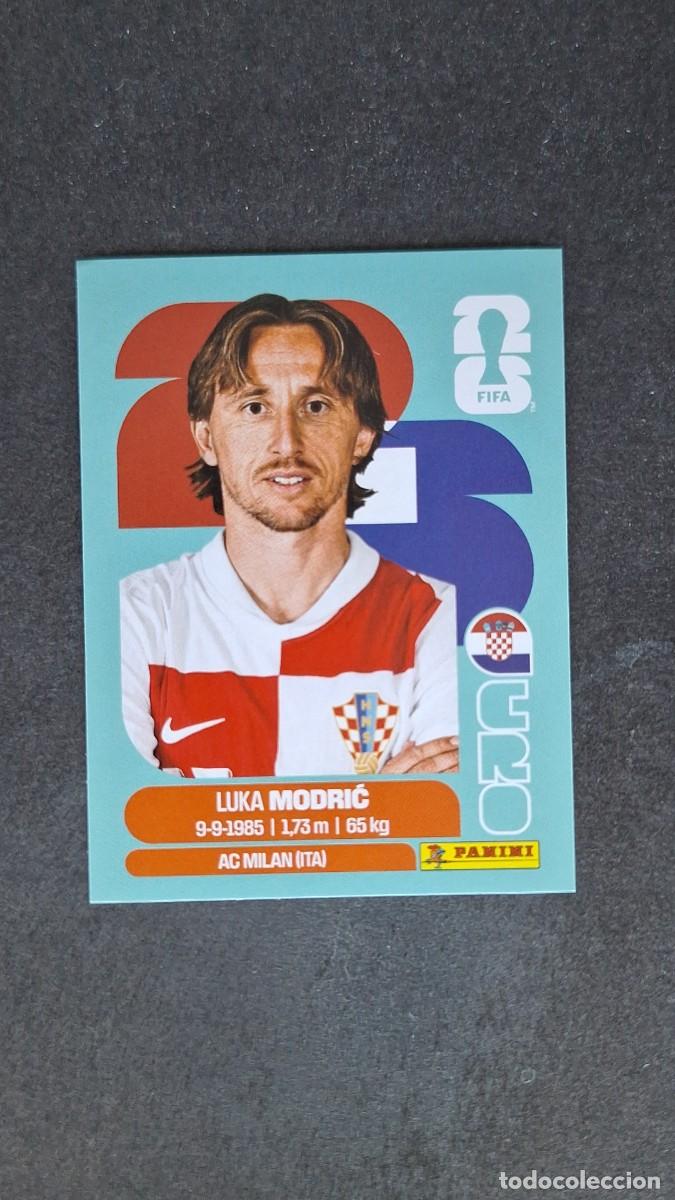 Cromos de F&uacute;tbol: L1 MODRIC SELECCION CROACIA 9 MUNDIAL FIFA WORLD CUP 2026 PANINI NUNCA PEGADO SIN PEGAR