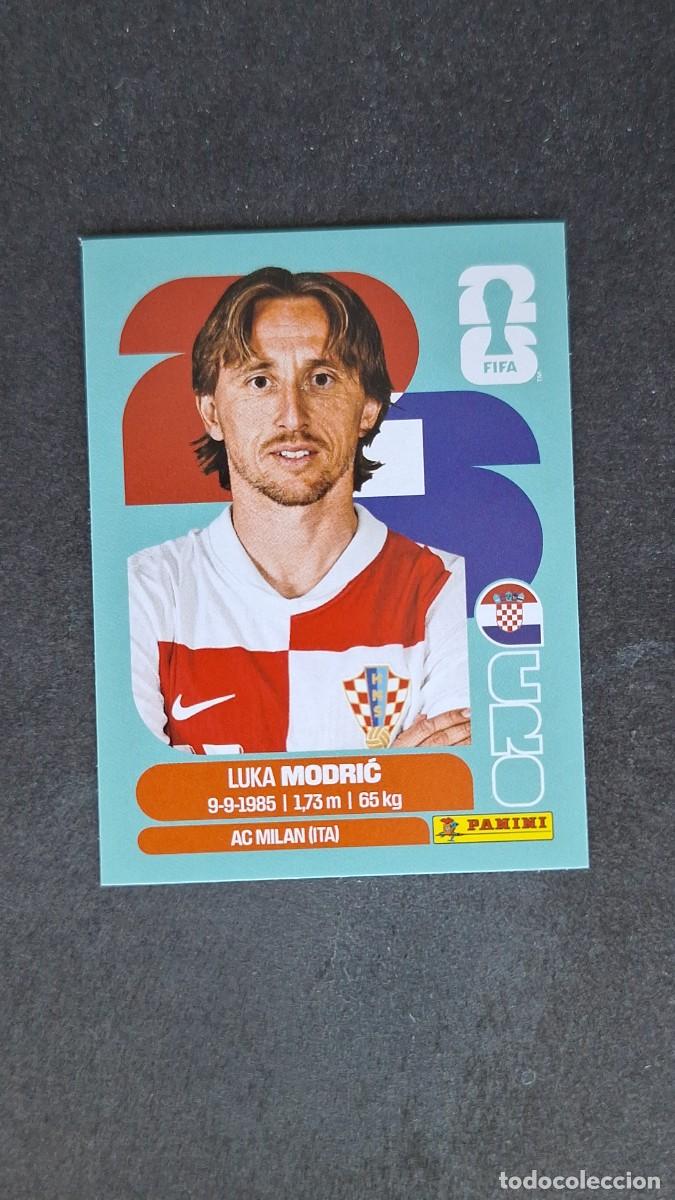Cromos de F&uacute;tbol: L1 MODRIC SELECCION CROACIA 9 MUNDIAL FIFA WORLD CUP 2026 PANINI NUNCA PEGADO SIN PEGAR