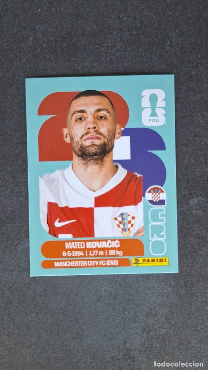 Cromos de F&uacute;tbol: L1 KOVACIC SELECCION CROACIA 10 MUNDIAL FIFA WORLD CUP 2026 PANINI NUNCA PEGADO SIN PEGAR