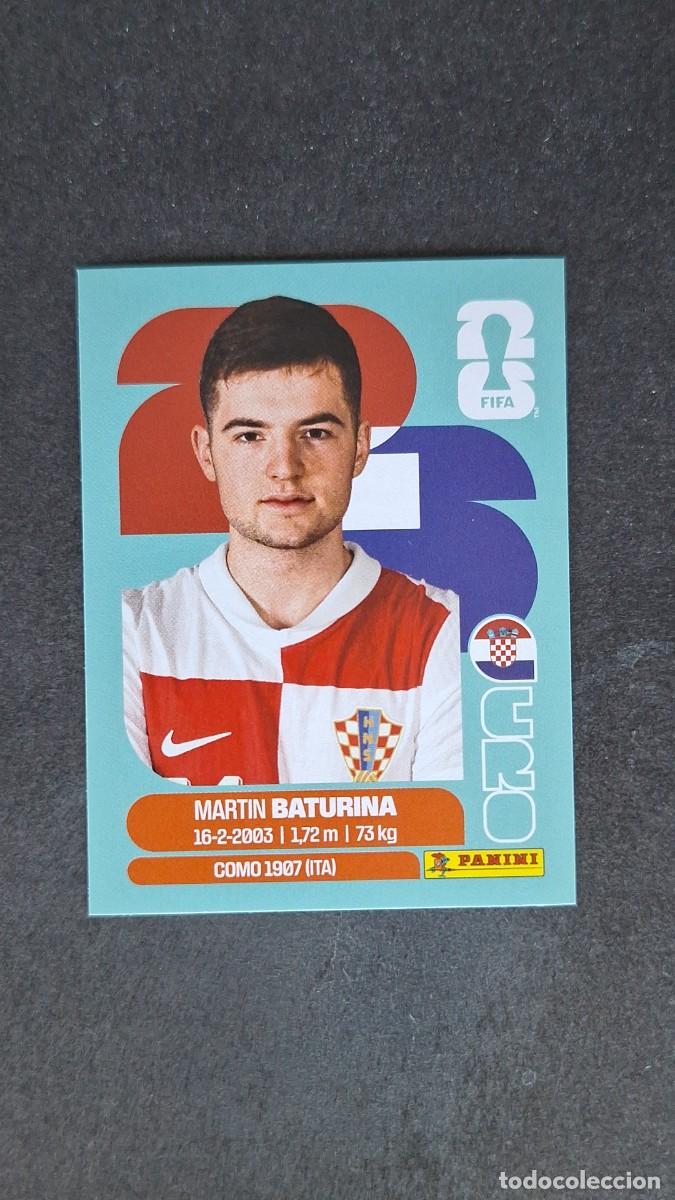 Cromos de F&uacute;tbol: L1 BATURINA SELECCION CROACIA 11 MUNDIAL FIFA WORLD CUP 2026 PANINI NUNCA PEGADO SIN PEGAR