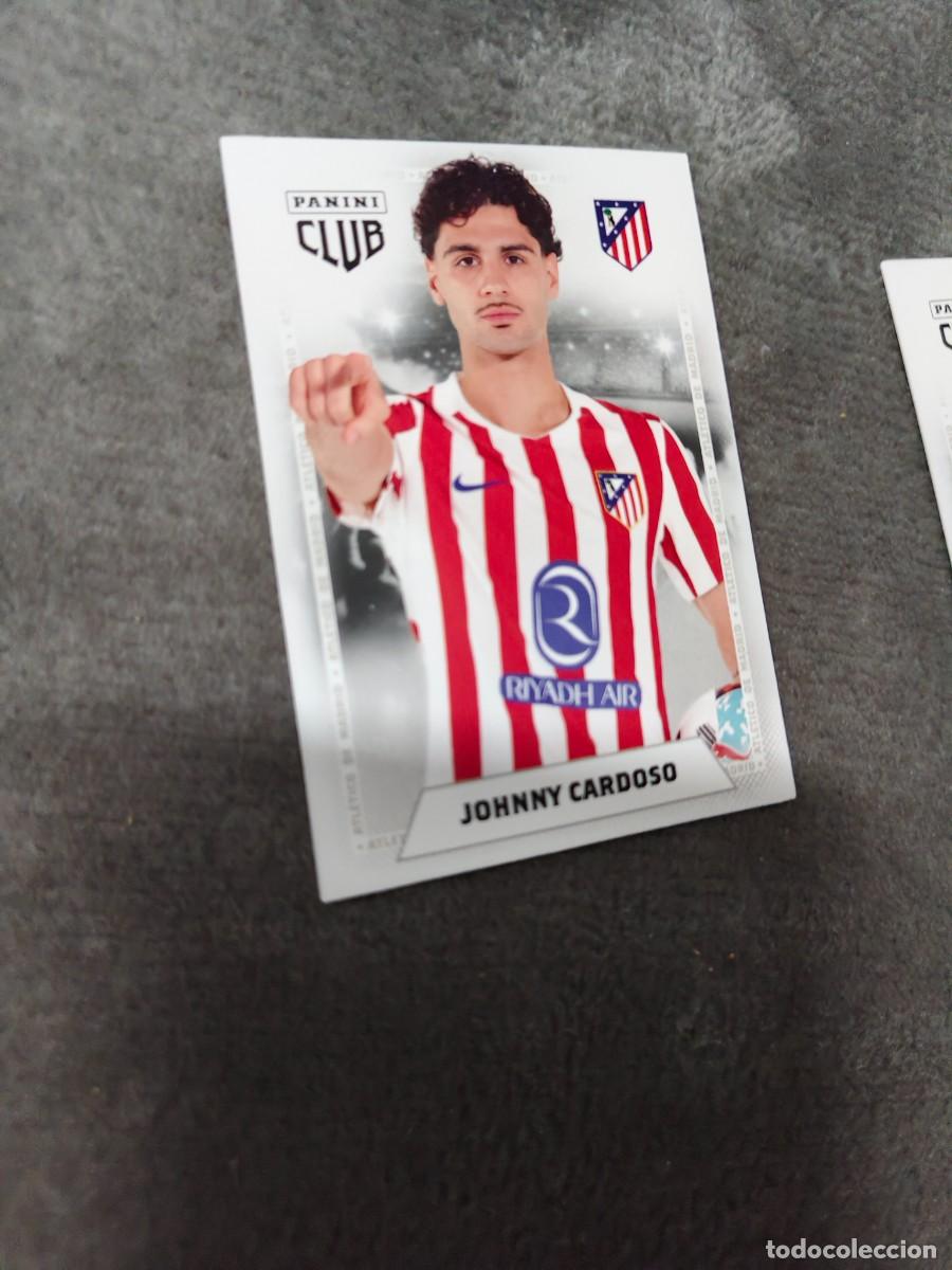 Cromos de F&uacute;tbol: 16 PANINI CLUB ATLETICO DE MADRID 25 26 JOHNNY CARDOSO ADN 2025 2026