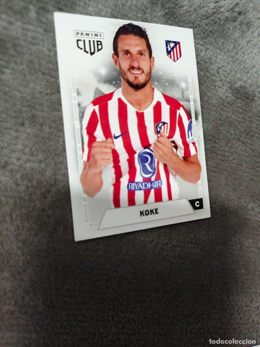 Cromos de F&uacute;tbol: 17 PANINI CLUB ATLETICO DE MADRID 25 26 KOKE ADN 2025 2026