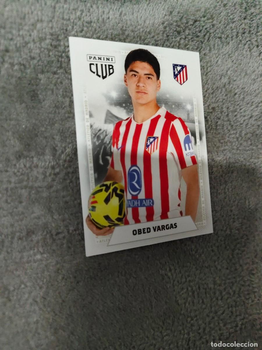 Cromos de F&uacute;tbol: 19 PANINI CLUB ATLETICO DE MADRID 25 26 OBED VARGAS ADN 2025 2026