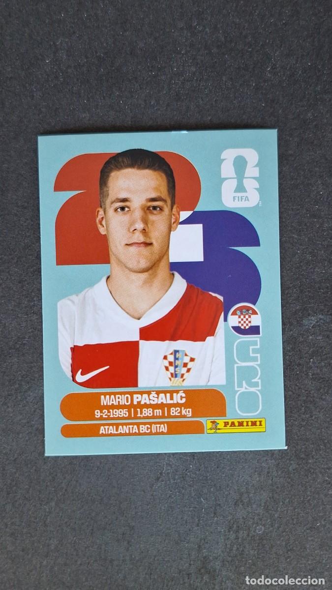 Cromos de F&uacute;tbol: L1 PASALIC SELECCION CROACIA 14 MUNDIAL FIFA WORLD CUP 2026 PANINI NUNCA PEGADO SIN PEGAR