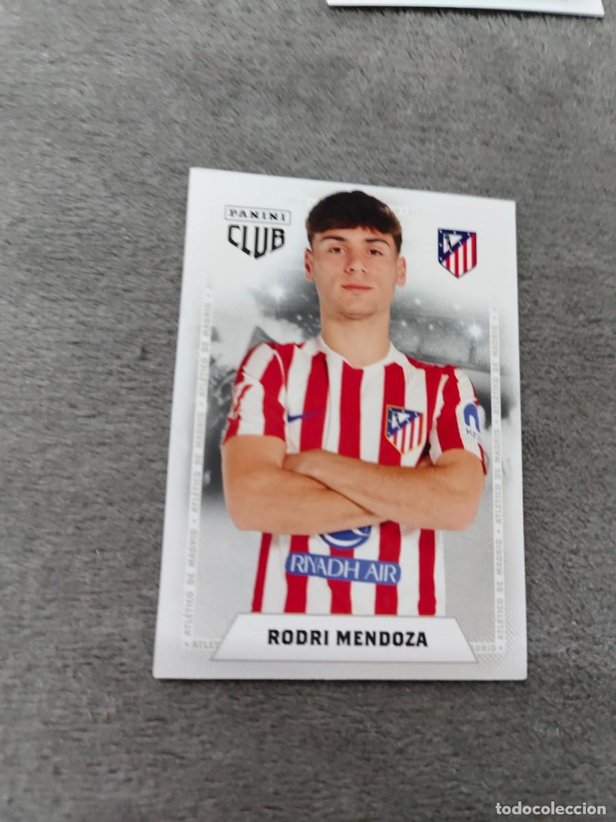 Cromos de F&uacute;tbol: 20 PANINI CLUB ATLETICO DE MADRID 25 26 RODRI MENDOZA ADN 2025 2026