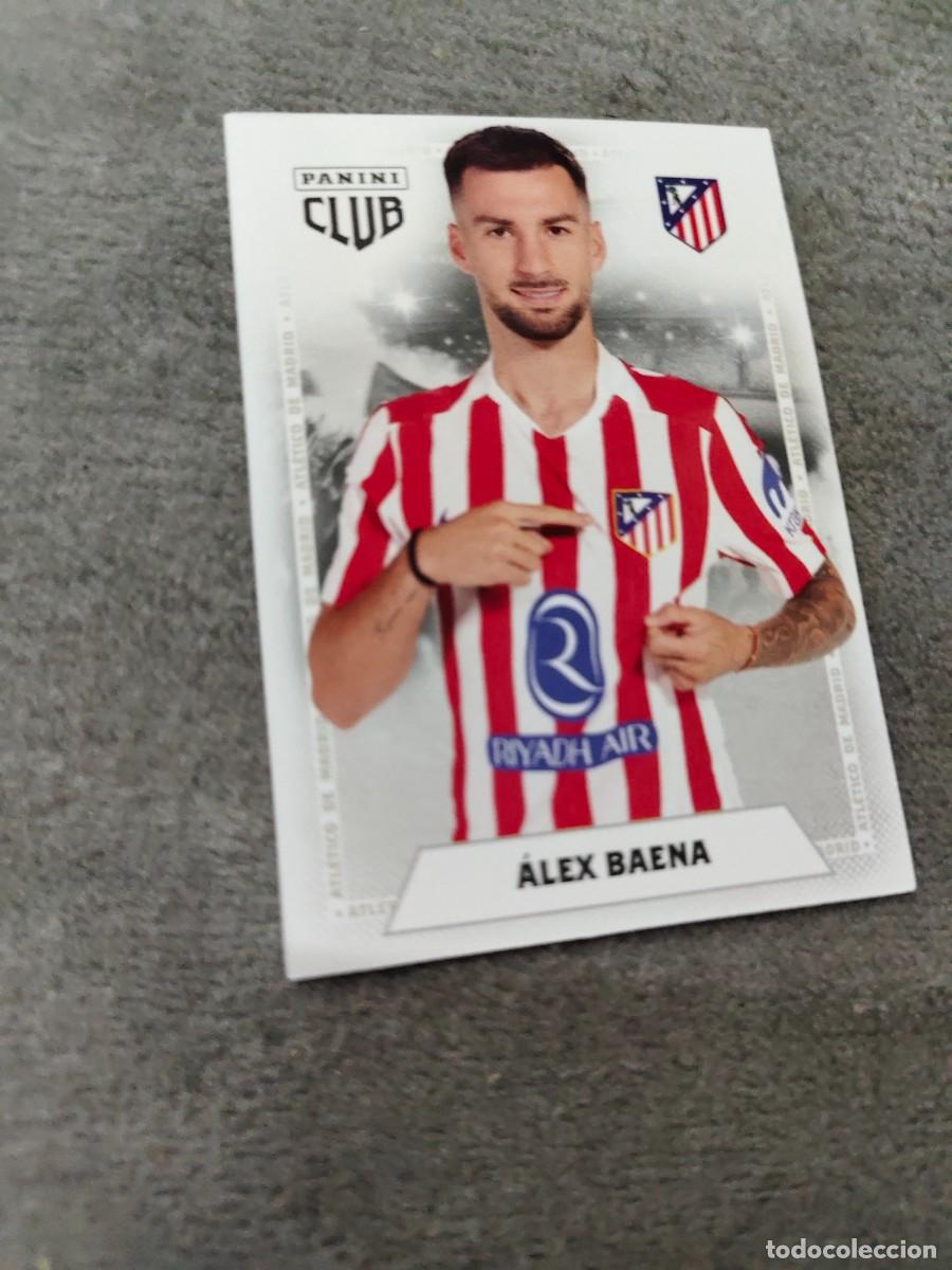 Cromos de F&uacute;tbol: 21 PANINI CLUB ATLETICO DE MADRID 25 26 &Aacute;LEX BAENA ADN 2025 2026