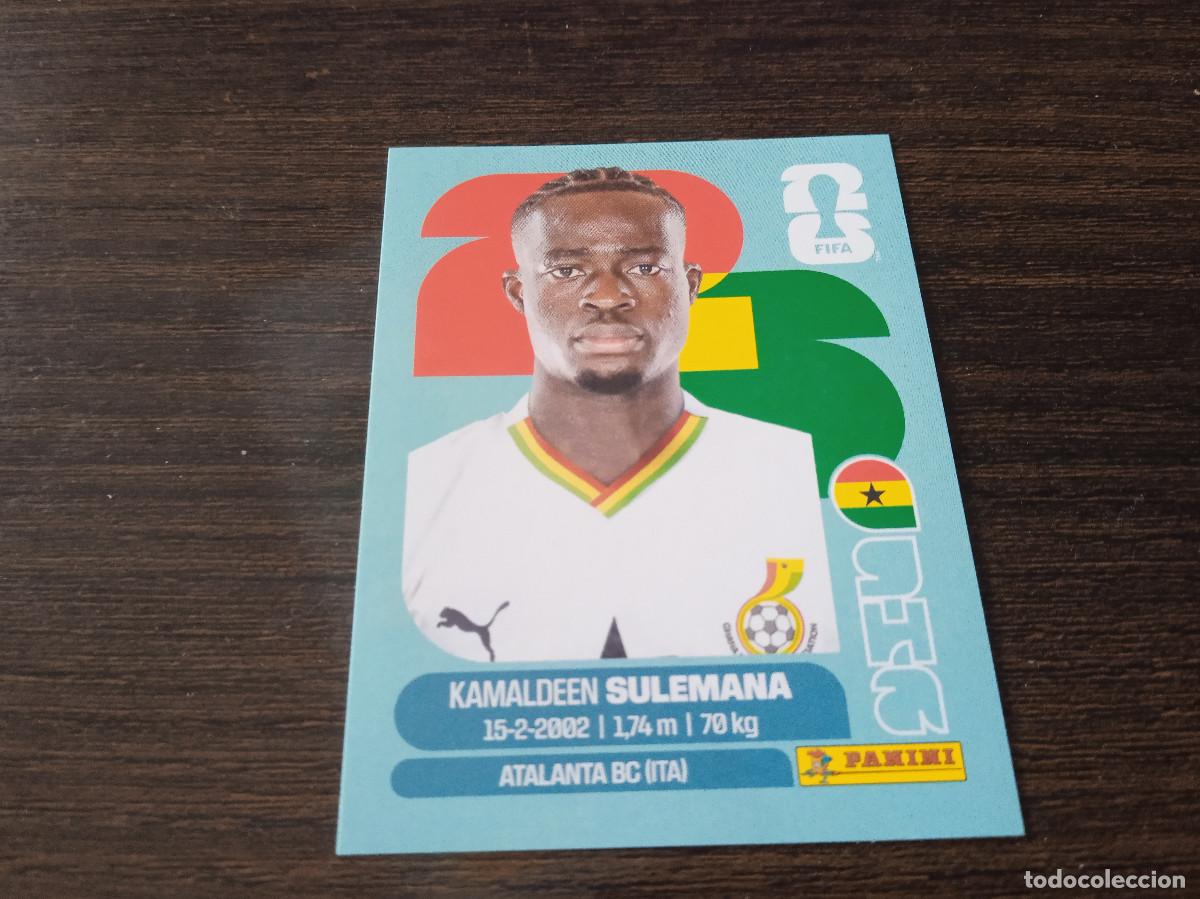 Cromos de F&uacute;tbol: Cromo Mundial Futbol 2026 Panini canada usa Mexico Ghana Kamaldeen Sulemana GHA 12
