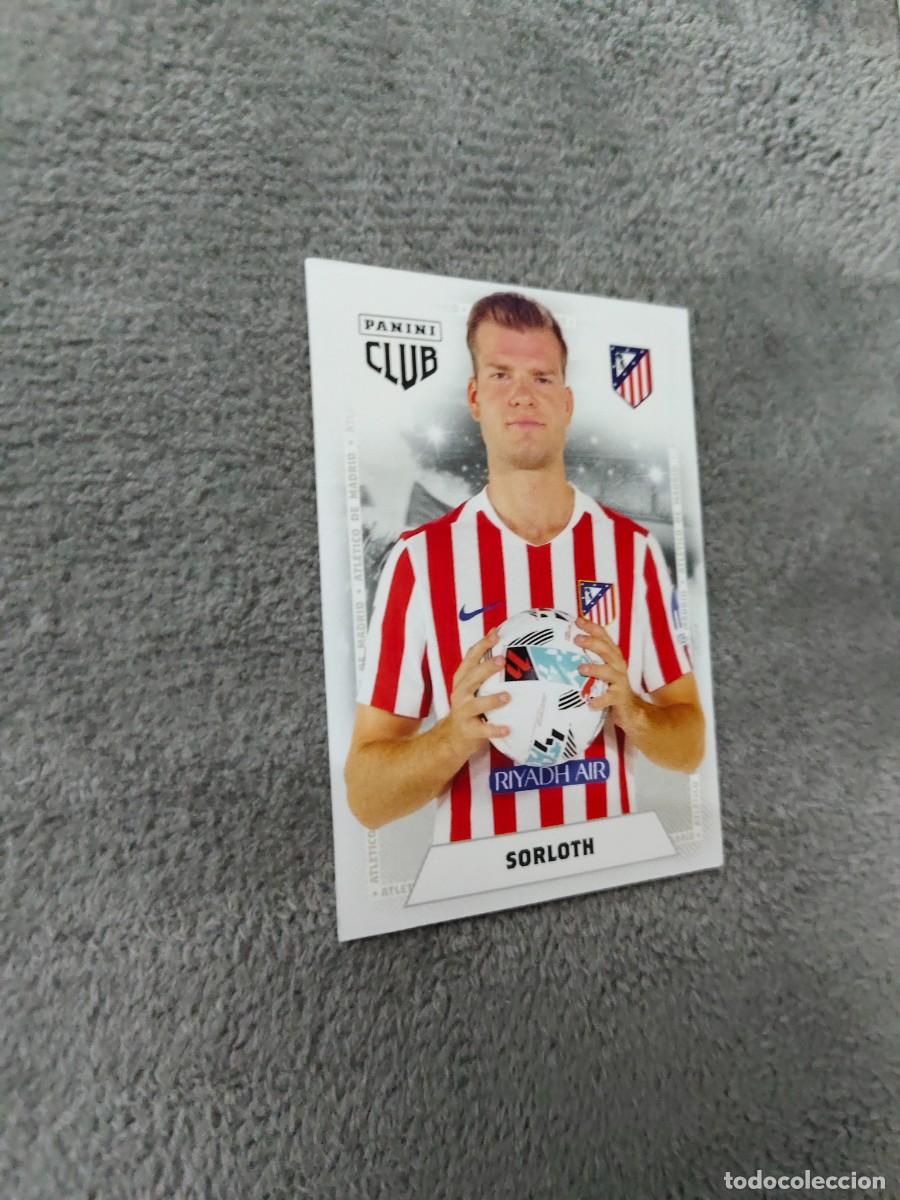 Football Stickers: 28 PANINI CLUB ATLETICO DE MADRID 25 26 SORLOTH ADN 2025 2026