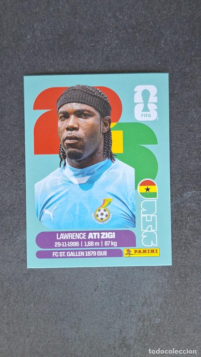 Football Stickers: L1 ATI ZIGI SELECCION GHANA 2 MUNDIAL FIFA WORLD CUP 2026 PANINI NUNCA PEGADO SIN PEGAR