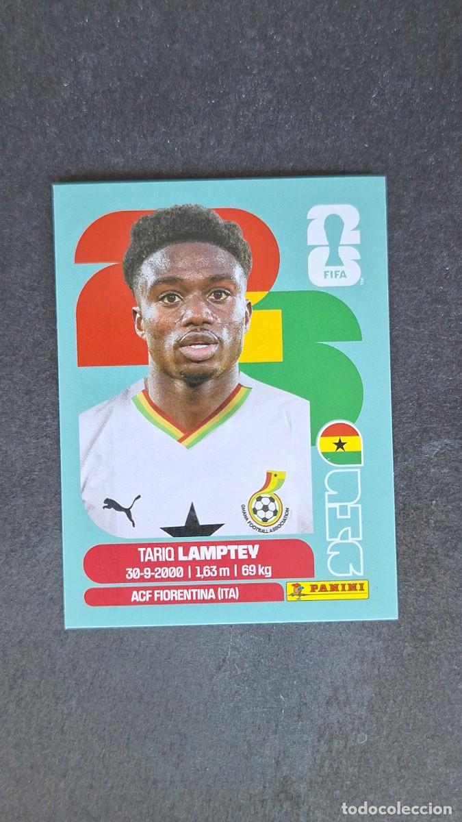 Football Stickers: L1 LAMPTEY SELECCION GHANA 3 MUNDIAL FIFA WORLD CUP 2026 PANINI NUNCA PEGADO SIN PEGAR