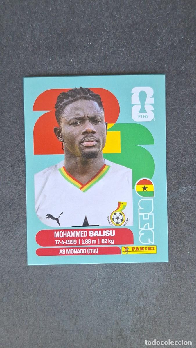 Football Stickers: L1 SALISU SELECCION GHANA 4 MUNDIAL FIFA WORLD CUP 2026 PANINI NUNCA PEGADO SIN PEGAR