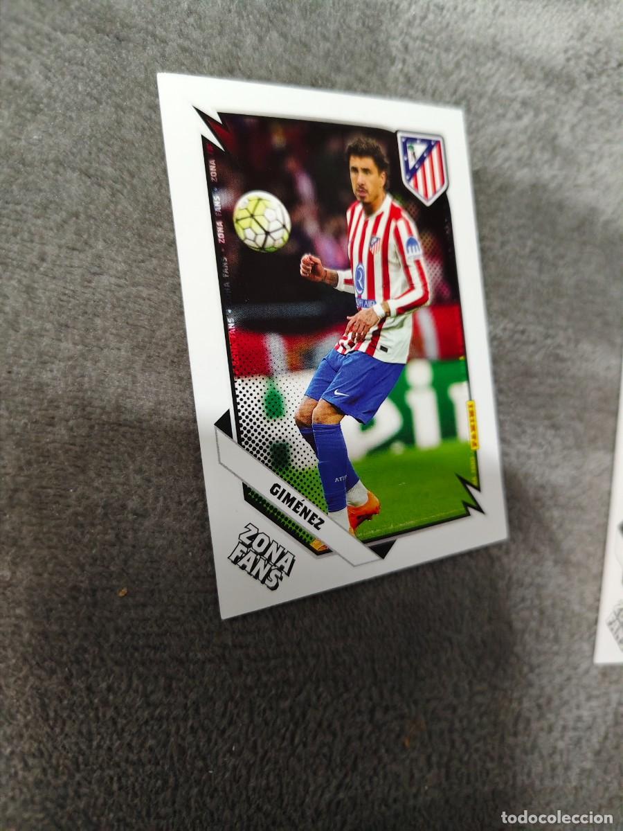 Football Stickers: 33 PANINI CLUB ATLETICO DE MADRID 25 26 GIM&Eacute;NEZ ZONA FANS 2025 2026