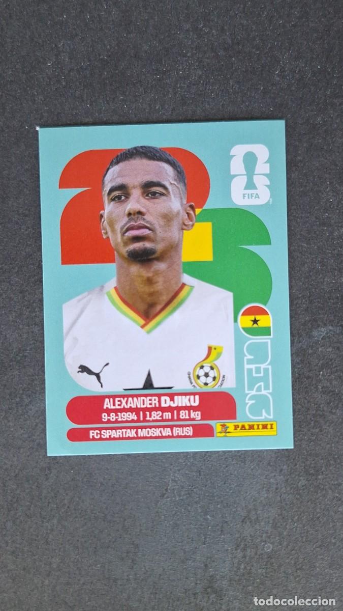 Cromos de F&uacute;tbol: L1 DJIKU SELECCION GHANA 6 MUNDIAL FIFA WORLD CUP 2026 PANINI NUNCA PEGADO SIN PEGAR