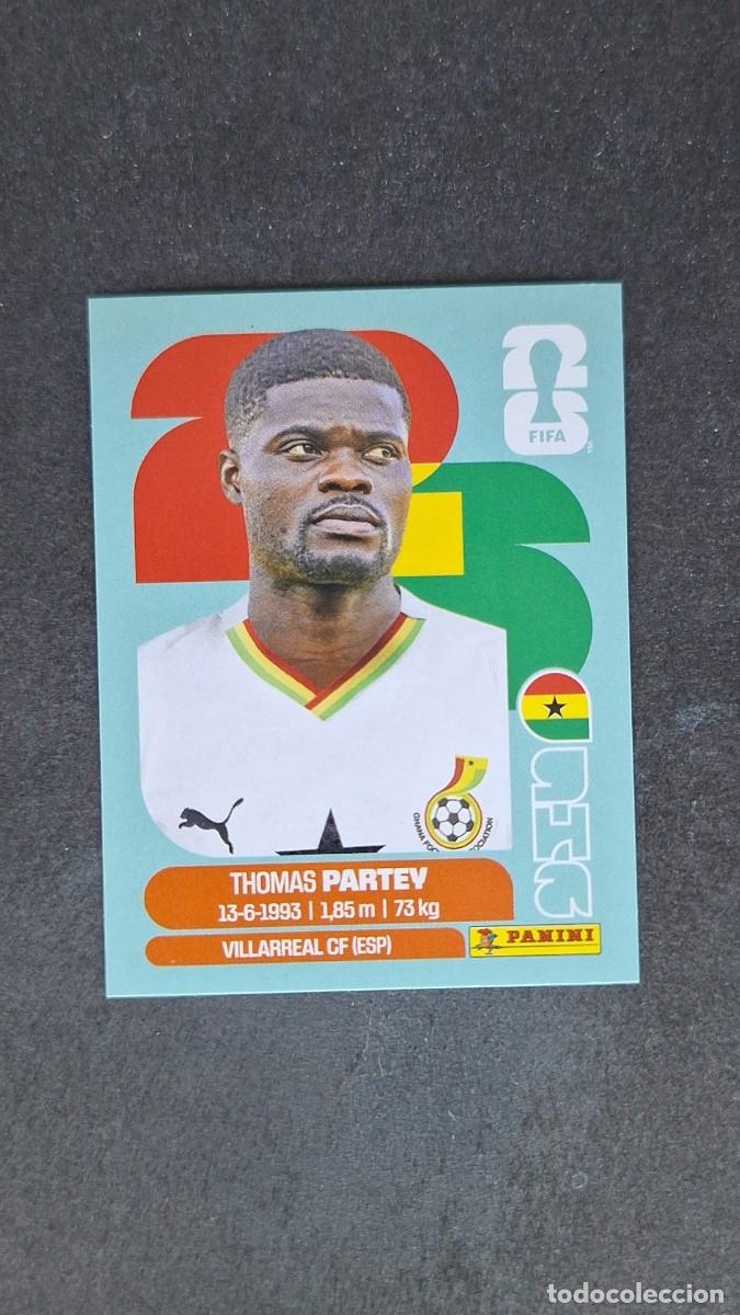 Cromos de F&uacute;tbol: L1 THOMAS PARTEY SELECCION GHANA 10 MUNDIAL FIFA WORLD CUP 2026 PANINI NUNCA PEGADO SIN PEGAR