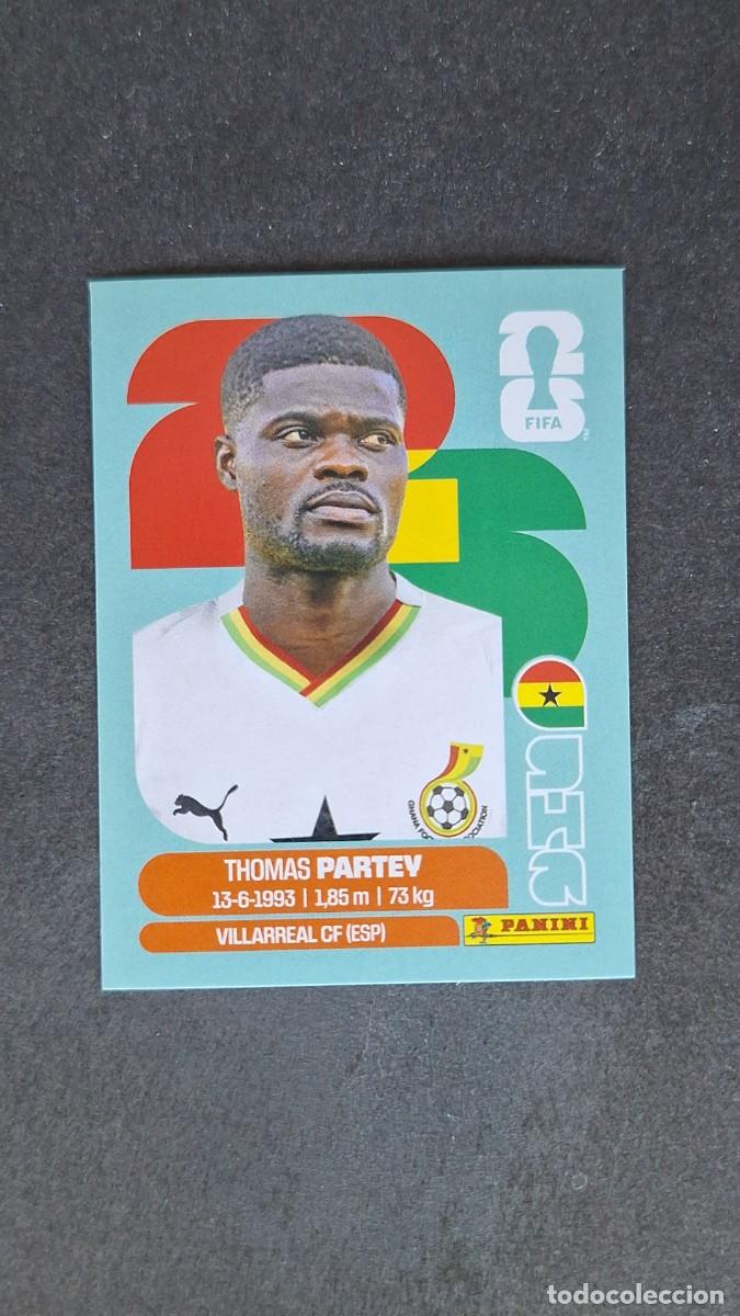 Cromos de F&uacute;tbol: L1 THOMAS PARTEY SELECCION GHANA 10 MUNDIAL FIFA WORLD CUP 2026 PANINI NUNCA PEGADO SIN PEGAR