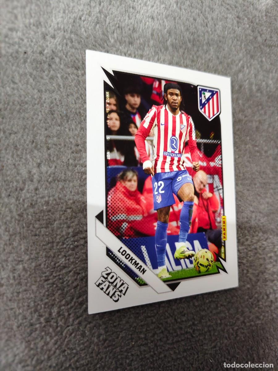 Cromos de F&uacute;tbol: 38 PANINI CLUB ATLETICO DE MADRID 25 26 LOOKMAN ZONA FANS 2025 2026