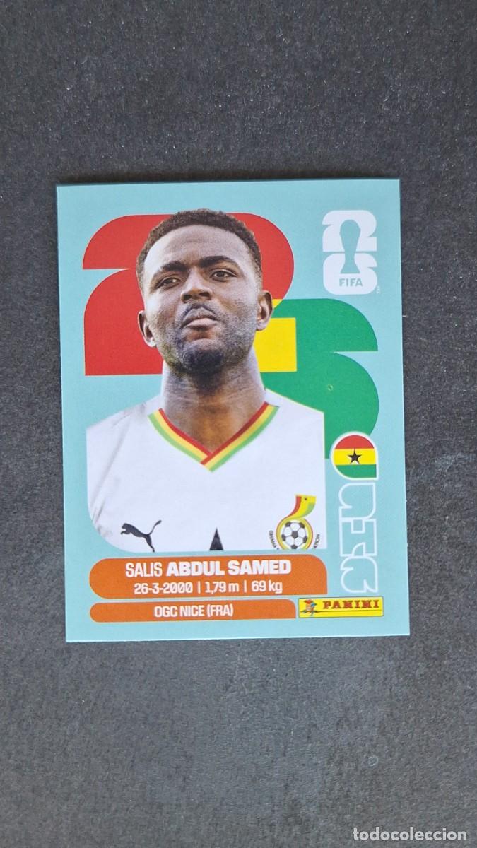Cromos de F&uacute;tbol: L1 ABDUL SAMED SELECCION GHANA 11 MUNDIAL FIFA WORLD CUP 2026 PANINI NUNCA PEGADO SIN PEGAR