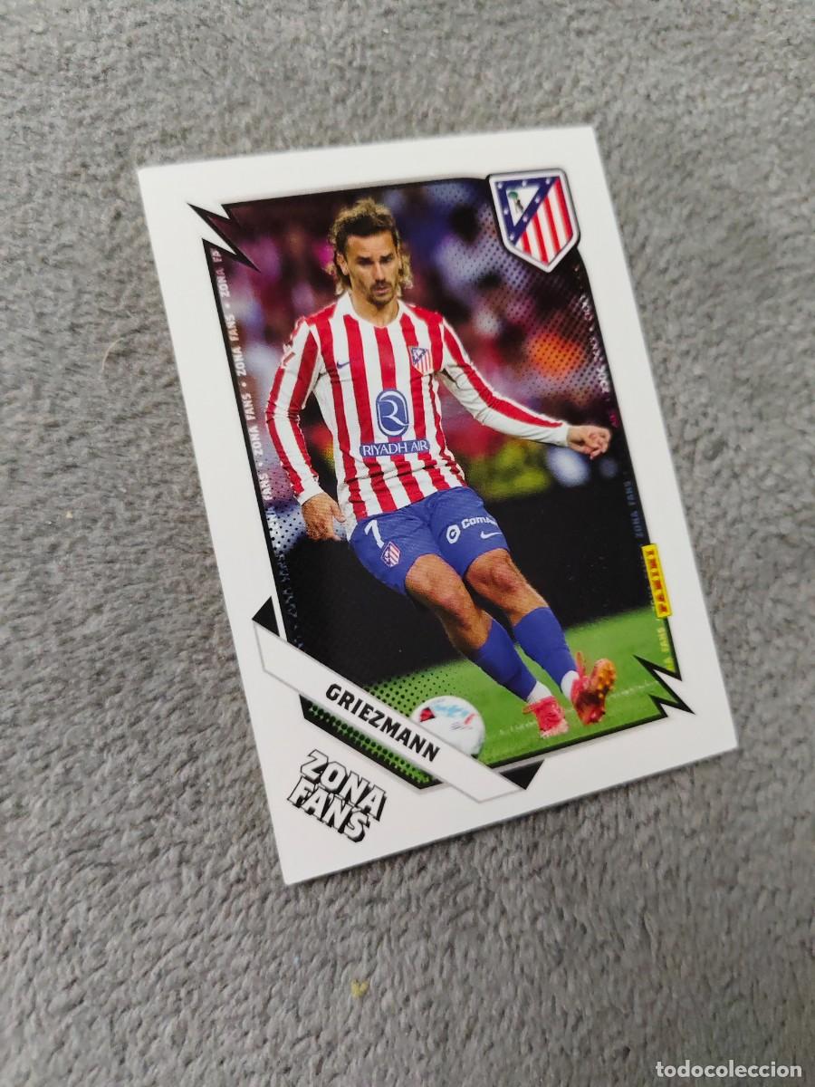 Cromos de F&uacute;tbol: 41 PANINI CLUB ATLETICO DE MADRID 25 26 GRIEZMANN ZONA FANS 2025 2026