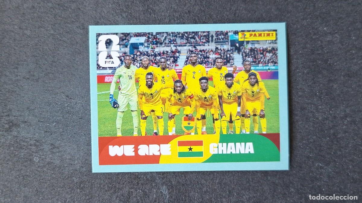 Cromos de F&uacute;tbol: L1 EQUIPO SELECCION GHANA 13 MUNDIAL FIFA WORLD CUP 2026 PANINI NUNCA PEGADO SIN PEGAR