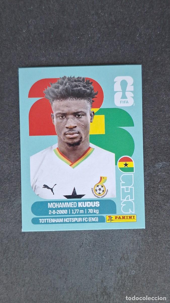 Cromos de F&uacute;tbol: L1 KUDUS SELECCION GHANA 14 MUNDIAL FIFA WORLD CUP 2026 PANINI NUNCA PEGADO SIN PEGAR