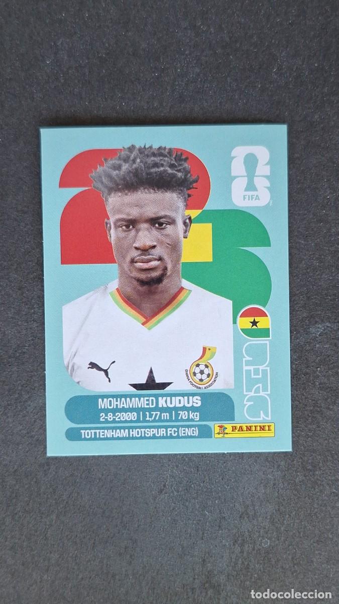 Cromos de F&uacute;tbol: L1 KUDUS SELECCION GHANA 14 MUNDIAL FIFA WORLD CUP 2026 PANINI NUNCA PEGADO SIN PEGAR