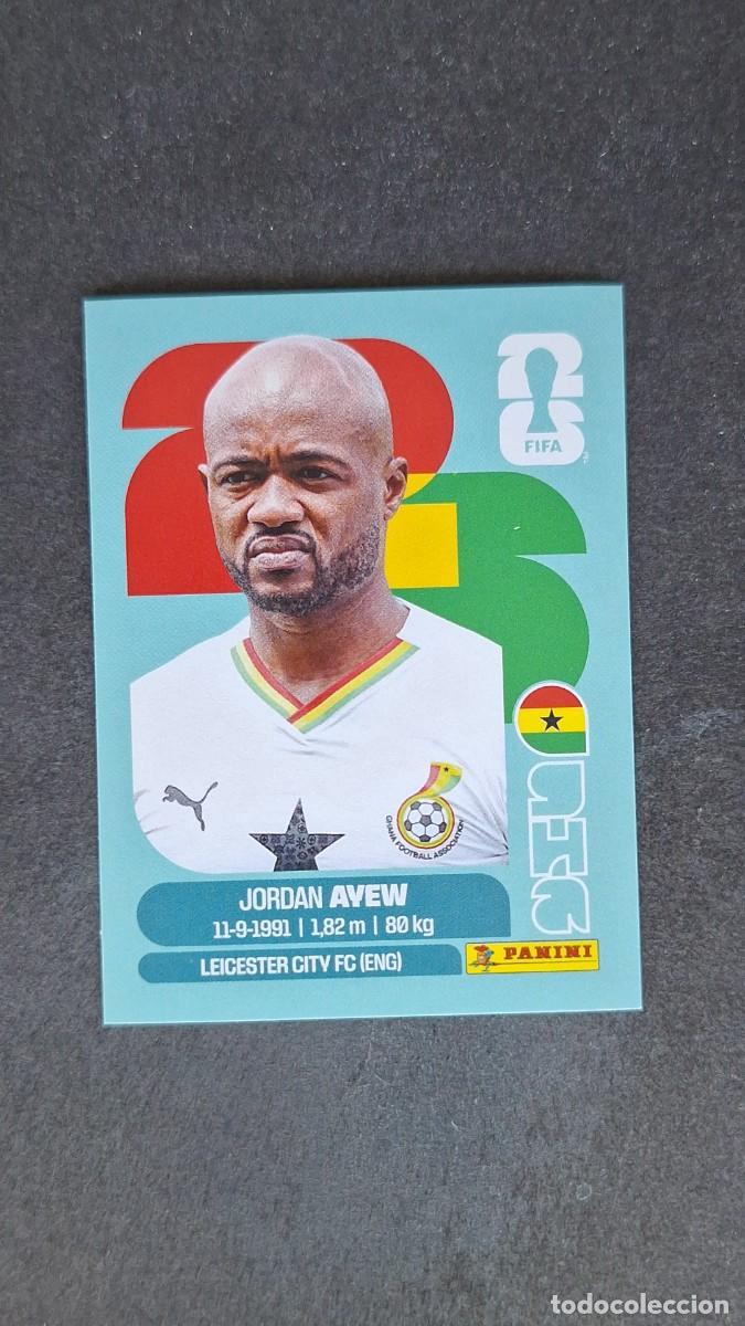 Cromos de F&uacute;tbol: L1 JORDAN AYEW SELECCION GHANA 16 MUNDIAL FIFA WORLD CUP 2026 PANINI NUNCA PEGADO SIN PEGAR