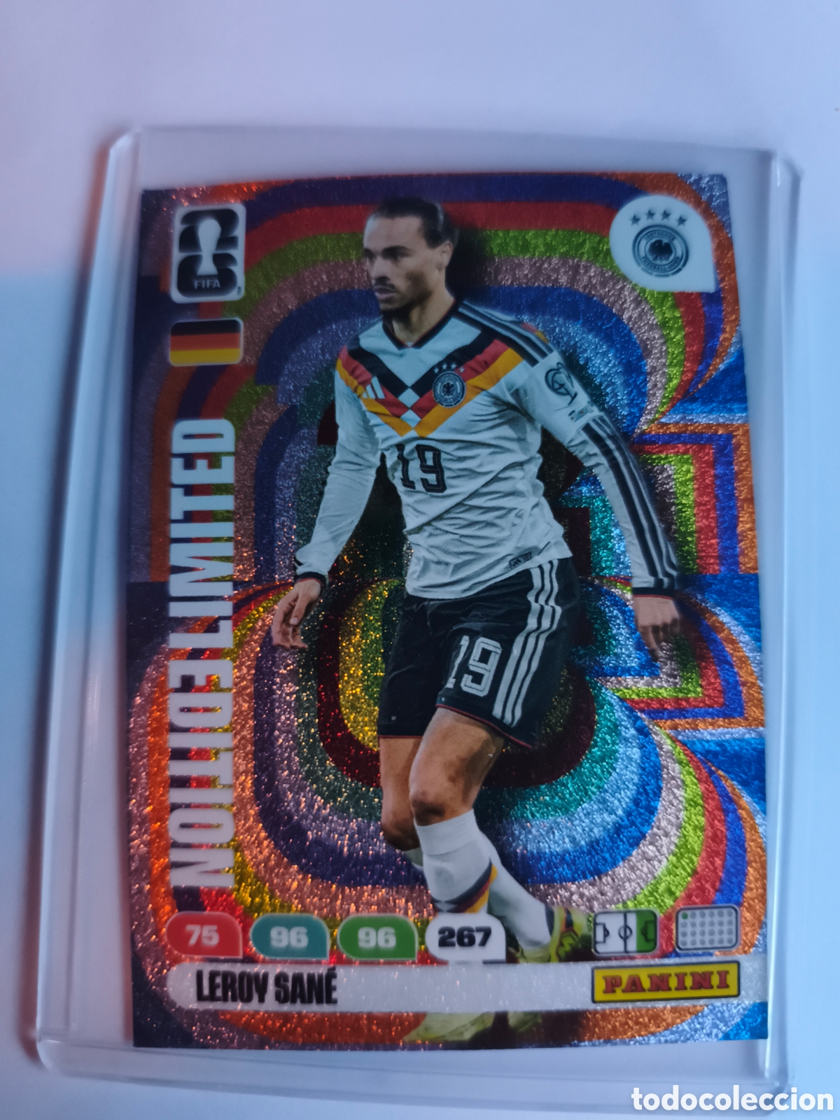 Cromos de F&uacute;tbol: FIFA WOLRD CUP 2026 LIMITED EDITION LEROY SANE