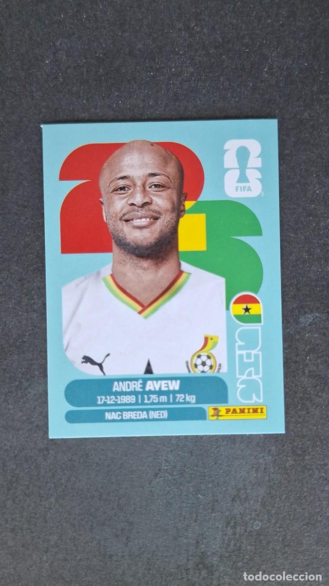 Cromos de F&uacute;tbol: L1 ANDRE AYEW SELECCION GHANA 17 MUNDIAL FIFA WORLD CUP 2026 PANINI NUNCA PEGADO SIN PEGAR