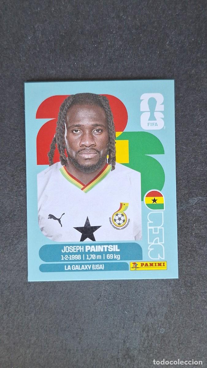 Cromos de F&uacute;tbol: L1 PAINTSIL SELECCION GHANA 18 MUNDIAL FIFA WORLD CUP 2026 PANINI NUNCA PEGADO SIN PEGAR