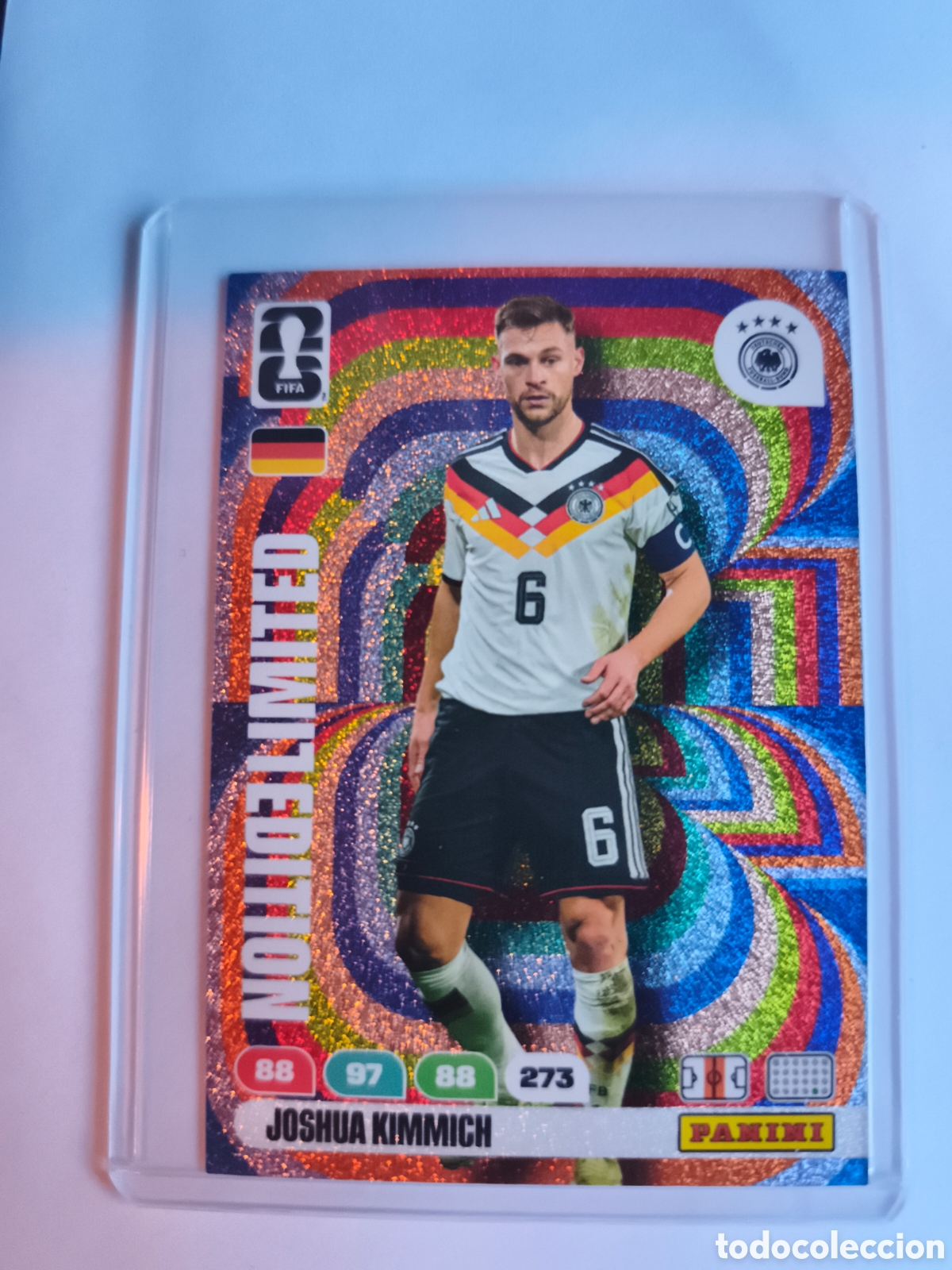 Cromos de F&uacute;tbol: FIFA WORLD CUP 2026 LIMITED EDITION JOSHUA KIMMICH