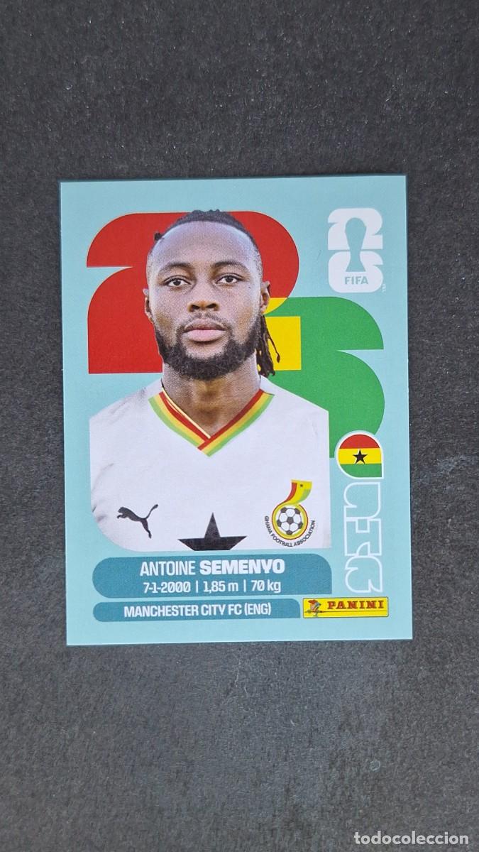 Cromos de F&uacute;tbol: L1 SEMENYO SELECCION GHANA 20 MUNDIAL FIFA WORLD CUP 2026 PANINI NUNCA PEGADO SIN PEGAR